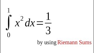 Riemann Sum Finding the Definite Integral  Riemann Sums and Definite Integrals [upl. by Anec378]