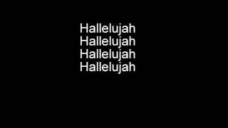 Alexandra Burke Hallelujah lyrics [upl. by Lurline150]