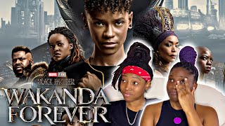 Black Panther Wakanda Forever  We Cried So Much First Time Reaction [upl. by Nilknarf]