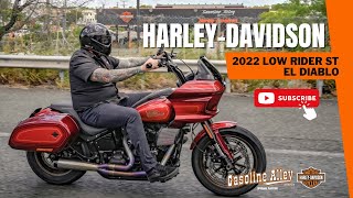 2022 Low Rider ST El Diablo harleydavidson fxlrst lowriderst [upl. by Bartle]