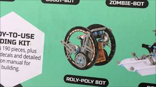 Solar Robot Roly Poly Bot build tutorial [upl. by Eceined403]