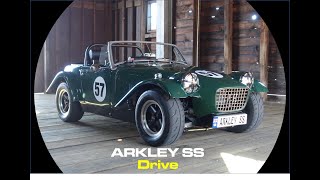 Austin Healer Sprite Arkley SS Drive [upl. by Mallissa]