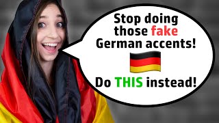 How to do a German accent by a German native  Feli from Germany [upl. by Durwin]