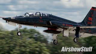 Military and Warbird Arrivals  Thursday  EAA AirVenture Oshkosh 2022 [upl. by Sitnik410]