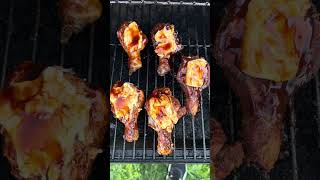 thedudenetwork Butterflied Chicken Legs With Smoked Cream Cheese on Z Grills 700D3 [upl. by Ariat]