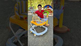 Baby Walker Set Height Adjustable Kit Indoor amp Outdoor Unboxing 🔥 [upl. by Hgielsa]