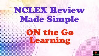 NCLEX Review  NCLEX Questions  On the Go learning Practice  ADAPT NCLEX Review [upl. by Notsur]