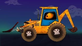 Backhoe Loader Formation And Uses Video For Kids And Toddlers Cartoon For Kids About Cars [upl. by Atekram]