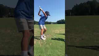 Great 9 iron shot golf short [upl. by Mignonne177]