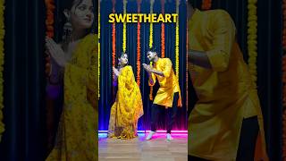 Sweetheart couplesdance dancewithvg virengitanjali shortsfeed youtubeshorts sweetheart dance [upl. by Annavaig]