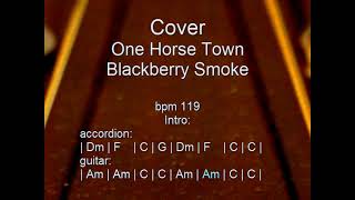 One Horse Town Blackberry Smoke cover chords acoustic guitar lyrics [upl. by Deland]