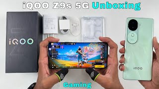 iQOO Z9s 5G unboxing and gaming test MediaTek Dimensity 7300 50MP Camera [upl. by Bren]