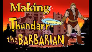 Making thundarr the barbarian custom figure [upl. by Dannica945]