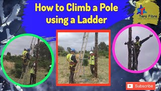 How to Climb a Pole using a Ladder [upl. by Assirrec]