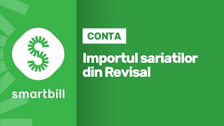 SmartBill Conta  Importul salariatilor din Revisal [upl. by Stanly812]