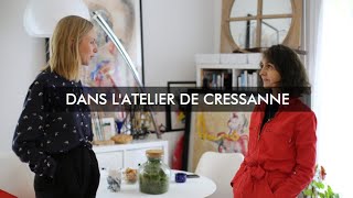 Dans latelier de Cressanne une artiste confirmée [upl. by Ailemaj]