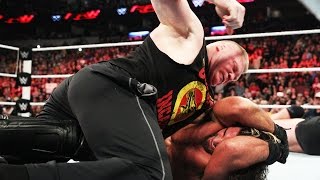 Unseen footage of Sting’s arrival and Brock’s beatdown on Raw [upl. by Klepac]