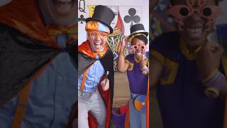 Guess what BLIPPI and MEEKAH dress up as Pretend Play CHALLENGE blippi shorts [upl. by Sudhir]