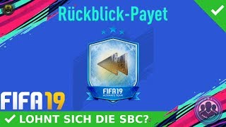 FLASHBACK SBC RÜCKBLICKPAYET SBC LOHNT SICH DIE SBC  GERMANDEUTSCH  FIFA 19 ULTIMATE TEAM [upl. by Ahserb615]