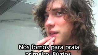 MGMT in Rio  quotKidsquot  Interview [upl. by Ennairak]