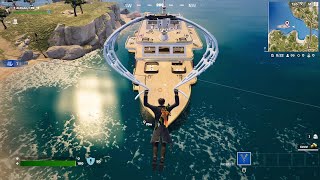 Marigold Yacht Boat Vault Fortnite EASY and FAST [upl. by Hadrian]