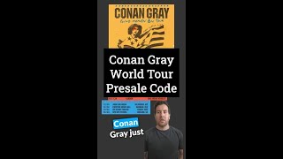 Conan Gray just announced his quotFound Heaven On Tourquot world tour 2024 [upl. by Lynn]