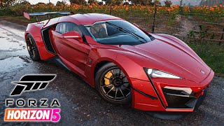 Forza Horizon 5  W MOTORS LYKAN HYPERSPORT  Test Driving 🏁 [upl. by Leugimsiul421]