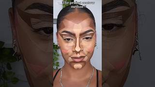 PERFECT CONTOUR 😱👀 shortvideo youtubechamps [upl. by Danzig]