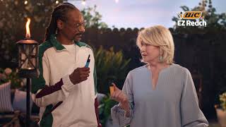 Smoke Turkeys with BIC EZ Reach Lighter Snoop Dogg and Martha Stewart [upl. by Evante437]