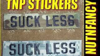 SUCK LESS TNP Stickers Nametags and Calendars [upl. by Otir658]