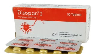 Disopan 0512 clonazepam ডিসোপ্যান সম্পর্কে জানতে ভিডিওটি দেখুন [upl. by Cannell]