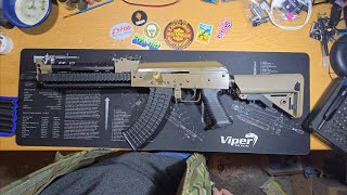 Golden Eagle AK hop up replacement airsoft [upl. by Aihsikal]