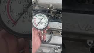 Prueba de compresion Mazda allegro 16 L [upl. by Euqinamod874]