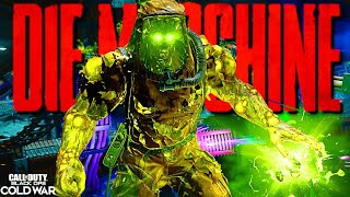 DIE MASCHINE  FULL EASTER EGG GAMEPLAY Cold War Zombies [upl. by Netsirhc]