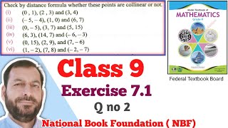 Class 9 Exercise 71 NBF Maths Ex 71 Class 9th federal board FBISE Math national Book foundation [upl. by Dolorita]