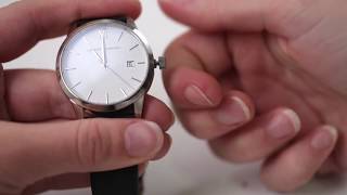 How To Set The Time And Date On Your Automatic Watch [upl. by Enaxor]