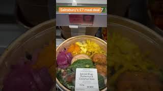 Sainsbury’s £7 meal deal sainsburys [upl. by Emarie]