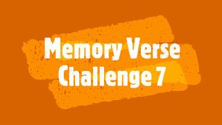 Kids  Memory Verse Challenge 7  Daniel 328 [upl. by Qidas]