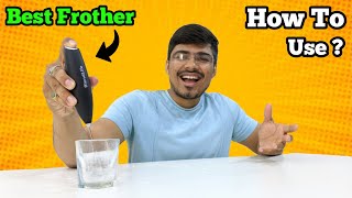 Best Frother in 2024  BlendLife Frother  BlendLife Frother Unboxing amp Review  How To Use Frother [upl. by Gothard963]