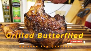 Taste the FlameKissed Perfection of Butterflied Chicken Legs 001SapoBBQ [upl. by Buttaro1]