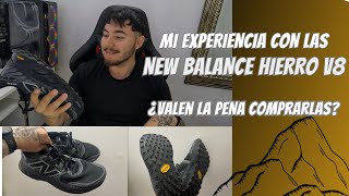 New Balance Hierro V8  Mi experiencia con ellas en 42 km de Trail [upl. by Still]