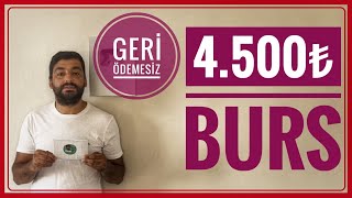 TEV BURSU 4500₺ GERİ ÖDEMESİZ BURSTÜRK EĞİTİM VAKFI BURS BAŞVURUSU NASIL YAPILIRKARŞILIKSIZ BURS [upl. by Bryn]