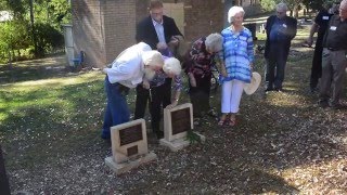 James Rixon and Amelia Goodwin plaque unveiled at Windsor Anglican Cemetery Sydney [upl. by Goeger429]