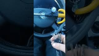 Auto jiggler keys vs steering wheel lock 😈 [upl. by Sarnoff818]