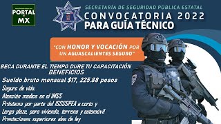 🟡 CONVOCATORIA 20222023 Policía Estatal GUÍA TÉCNICO integrate ✅ Secretaría de Seguridad Pública [upl. by Weatherley]