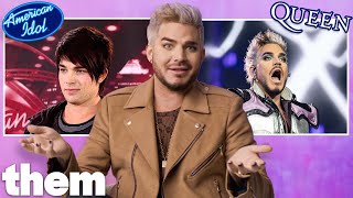 Adam Lambert Breaks Down His Queer Journey Early Idol Success amp Touring with Queen  Them [upl. by Nayhr]