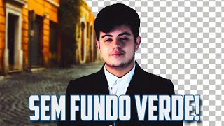 COMO FAZER CHROMA KEY SEM FUNDO VERDE  Rotobrush After Effects [upl. by Sparks]