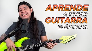 CÓMO TOCAR GUITARRA ELÉCTRICA DESDE 0  FÁCIL  Eddie Warboy [upl. by Gardener561]