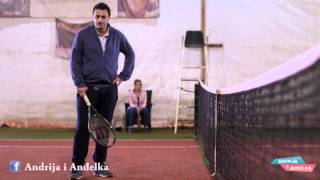 Andrija i Andjelka  Tenis pijane hobotnice [upl. by Weingartner457]