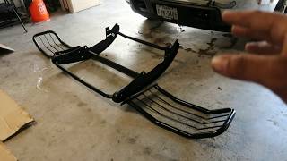 Black Horse Brush Gaurd  Grill Gaurd Install from AMAZON 11 12 13 14 Chevorlet Silverado 2500 3500 [upl. by Otho101]